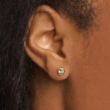 Birthstone Stud Earrings | Ball backs