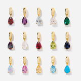 Birthstone Teardrop Necklace Charms