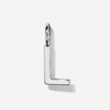 Initial Charms | Uppercase Letter L | Sterling Silver