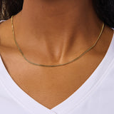 Couples Cuban Chain Necklace