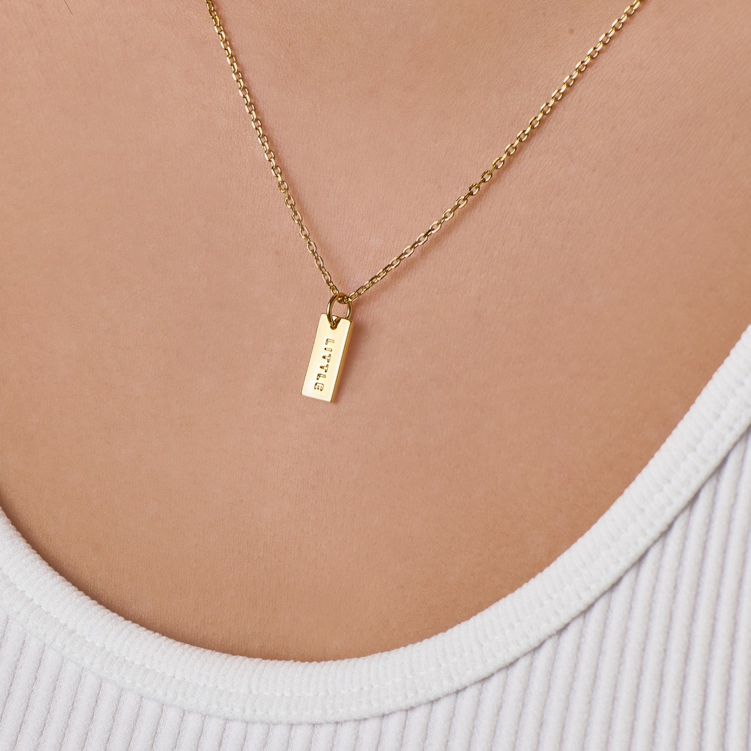 Little Sister Sorority Pendant Necklace