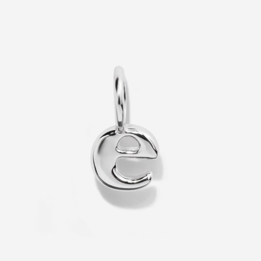  PARCOM Initial Charm S925 Sterling Silver Charms for