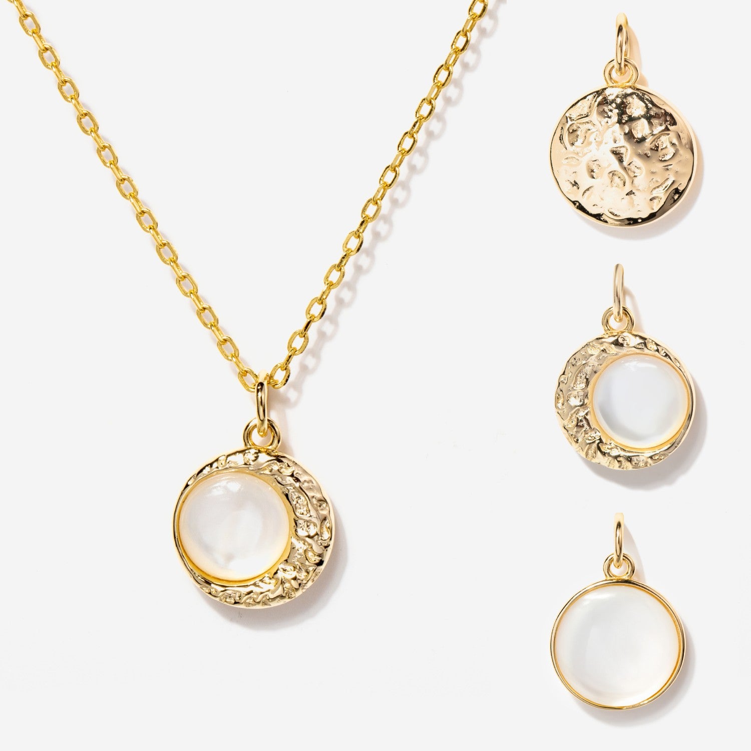 Moon Phase Necklace |Little Sky Stone