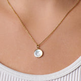 Moon Phase - New Moon Necklace