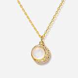 Moon Phase - Waxing Crescent Moon Necklace