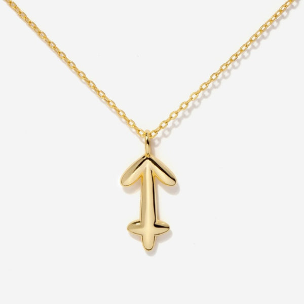 Sagittarius Zodiac 14K Gold Plated Necklace | Little Sky Stone