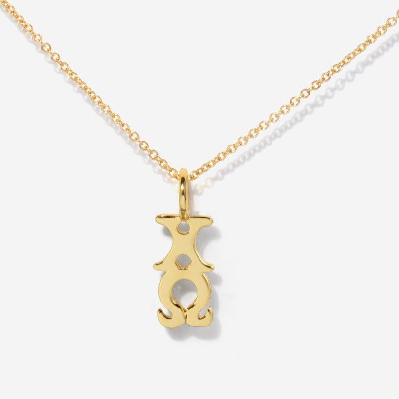 Sorority Chi Omega Charm Necklace | Little Sky Stone