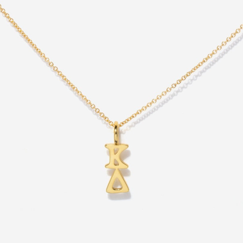 Sorority Greek Life Charm Necklace | Little Sky Stone