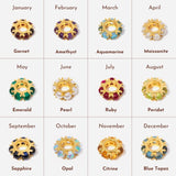 Birthstone Spacer Charms