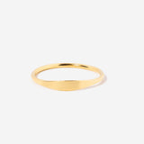 Thin Signet Band Ring in 14k Gold Filled | Little Sky Stone