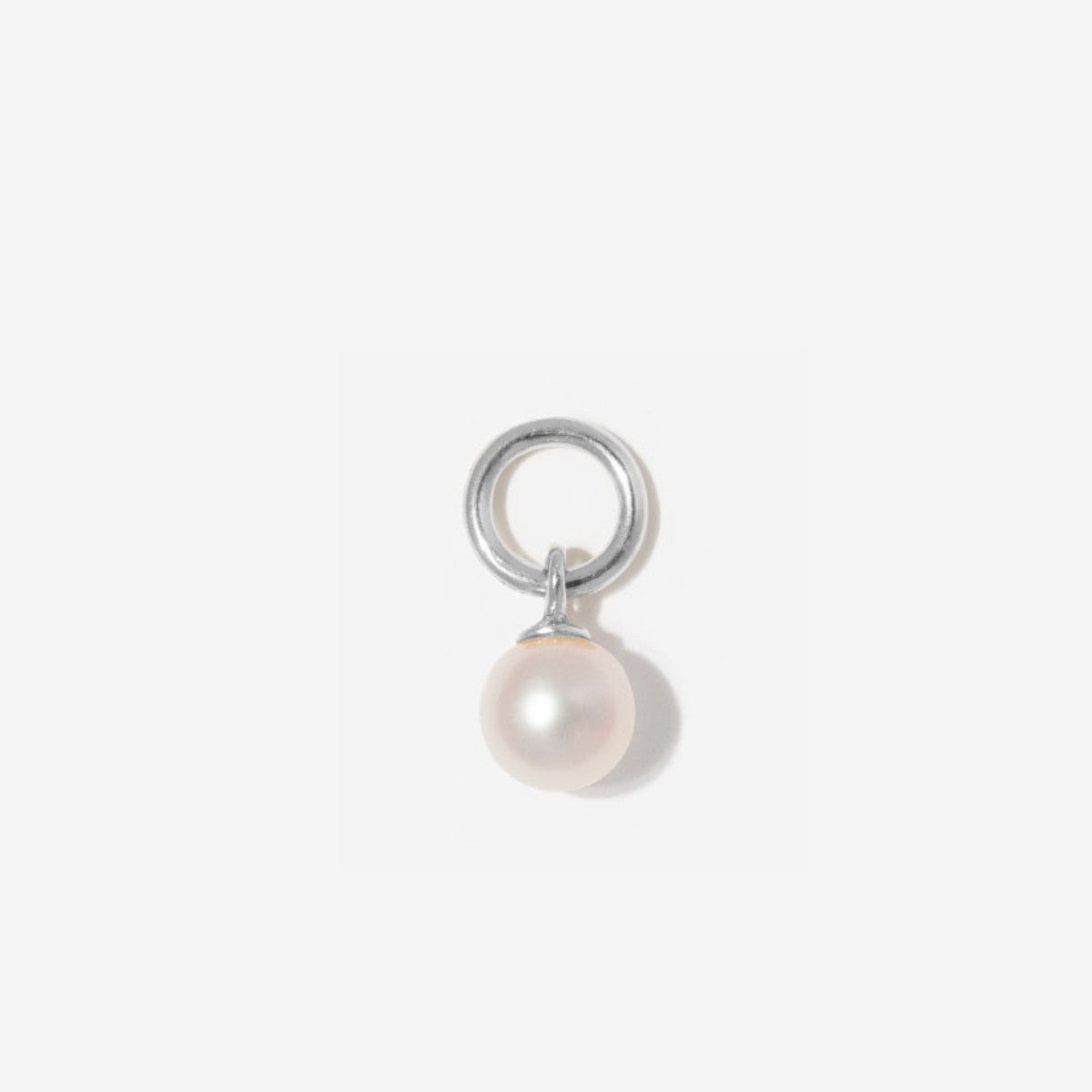 Pearl Charm in Silver