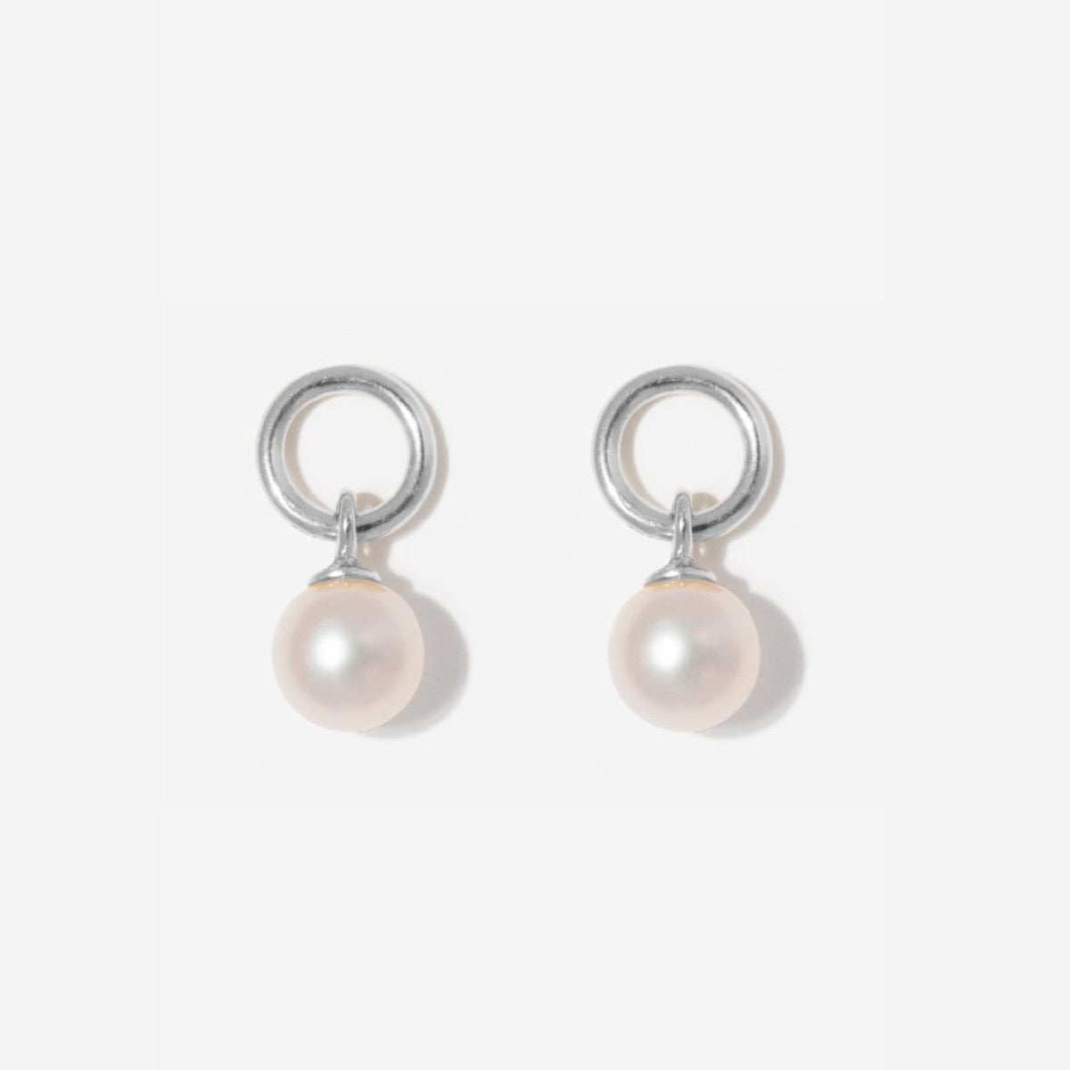 Pearl Charm in Silver