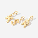 Uppercase Initial Clasp Charm