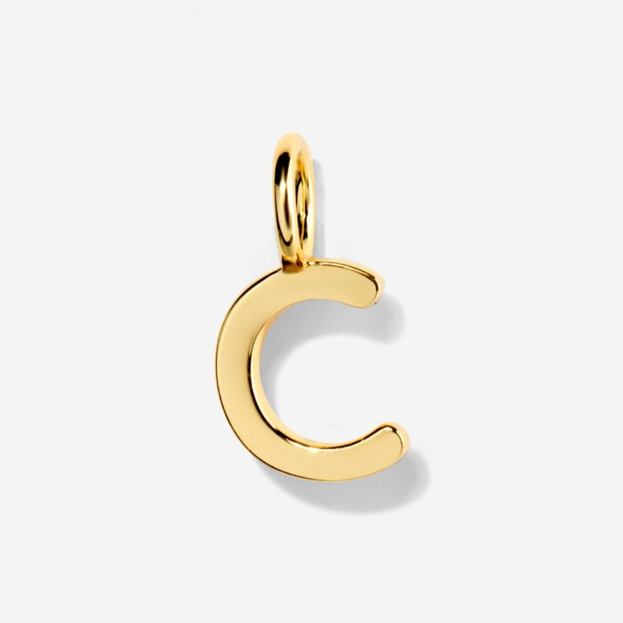 Uppercase Letter C Initial Charm| Little Sky Stone