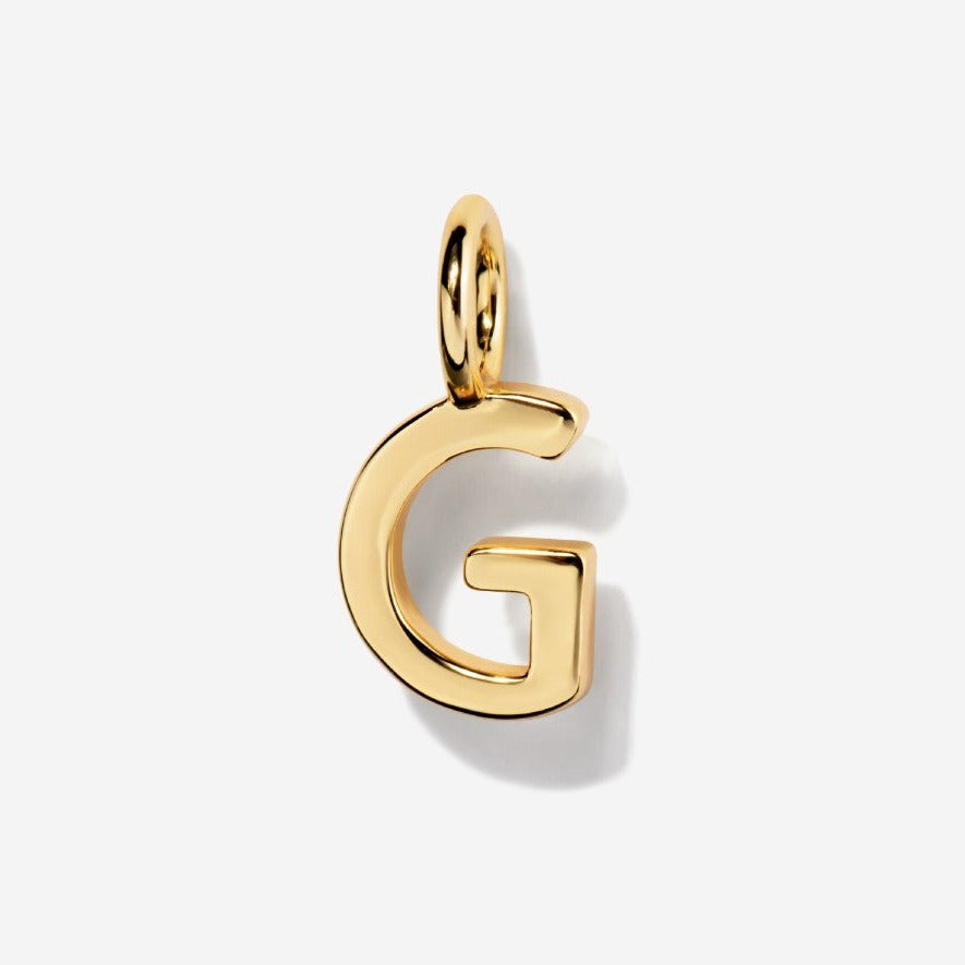 Uppercase Letter G Initial Charm| Little Sky Stone