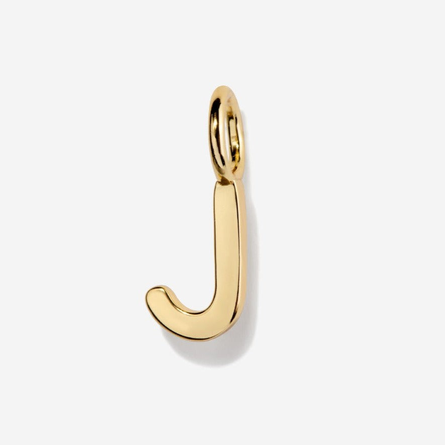 Uppercase Letter J Initial Charm| Little Sky Stone