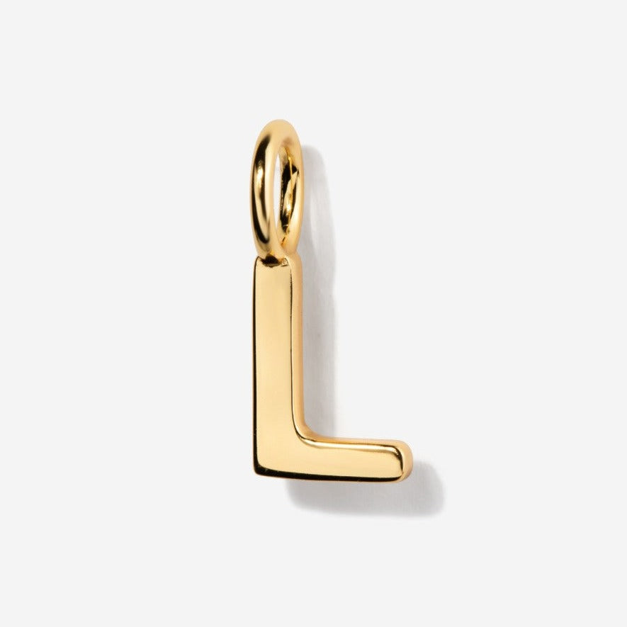 Uppercase Letter L Initial Charm| Little Sky Stone