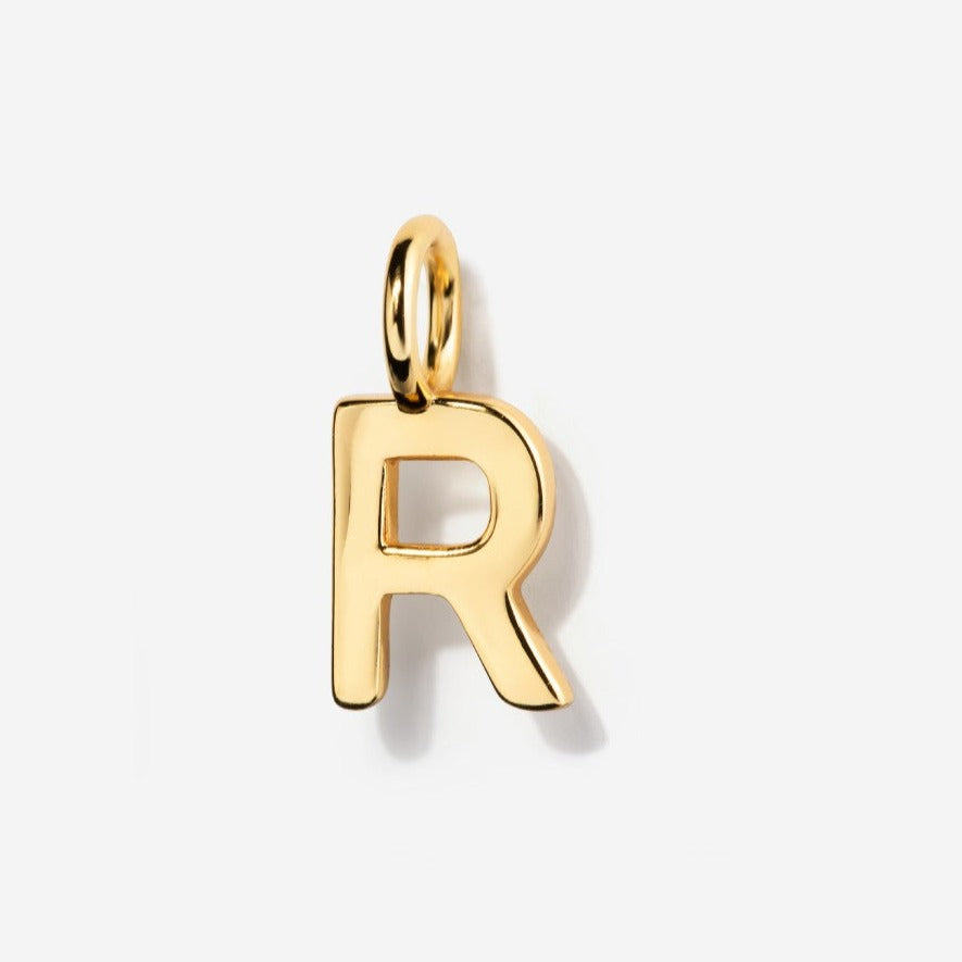 Uppercase Letter R Initial Charm| Little Sky Stone