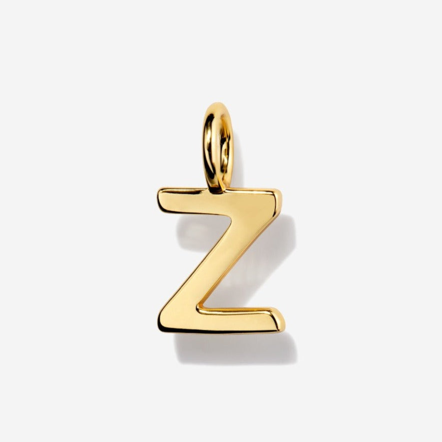 Uppercase Letter Z Initial Charm| Little Sky Stone