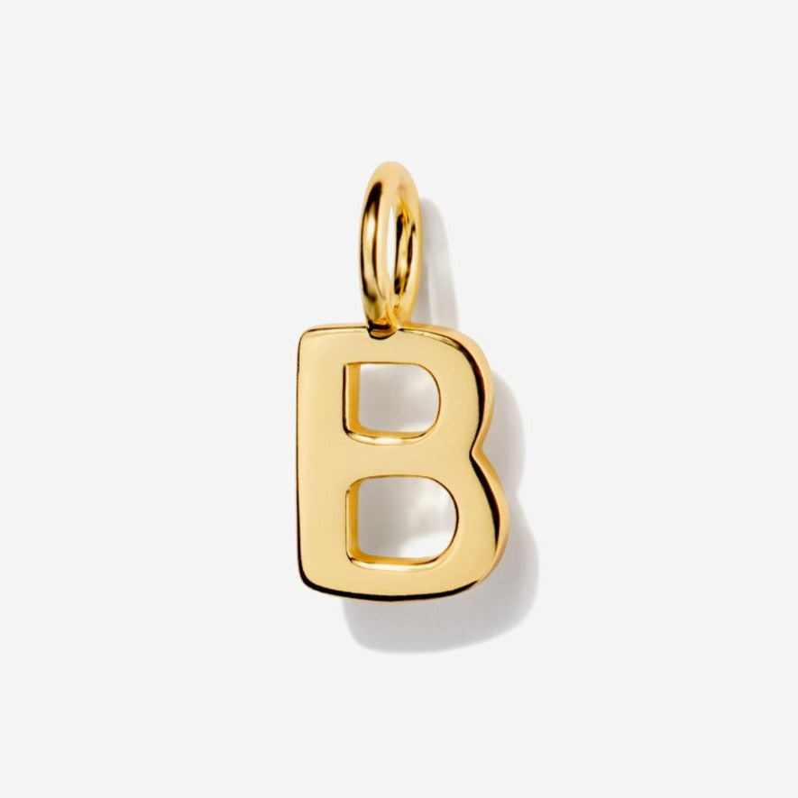 Uppercase Letter B Initial Charm| Little Sky Stone