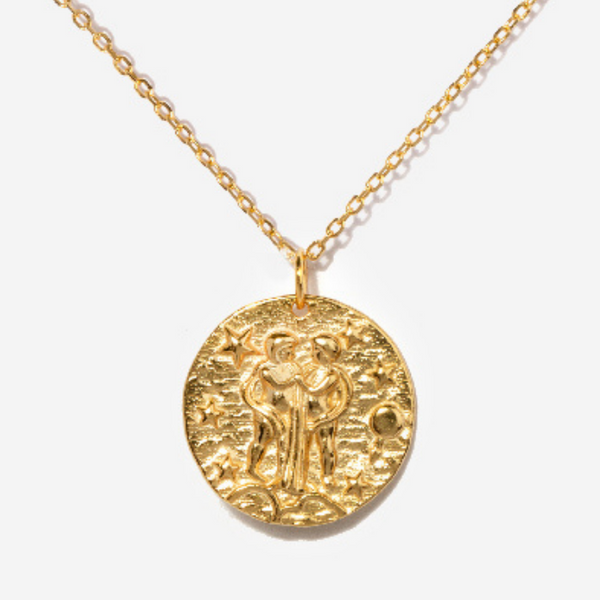 Gemini deals coin necklace