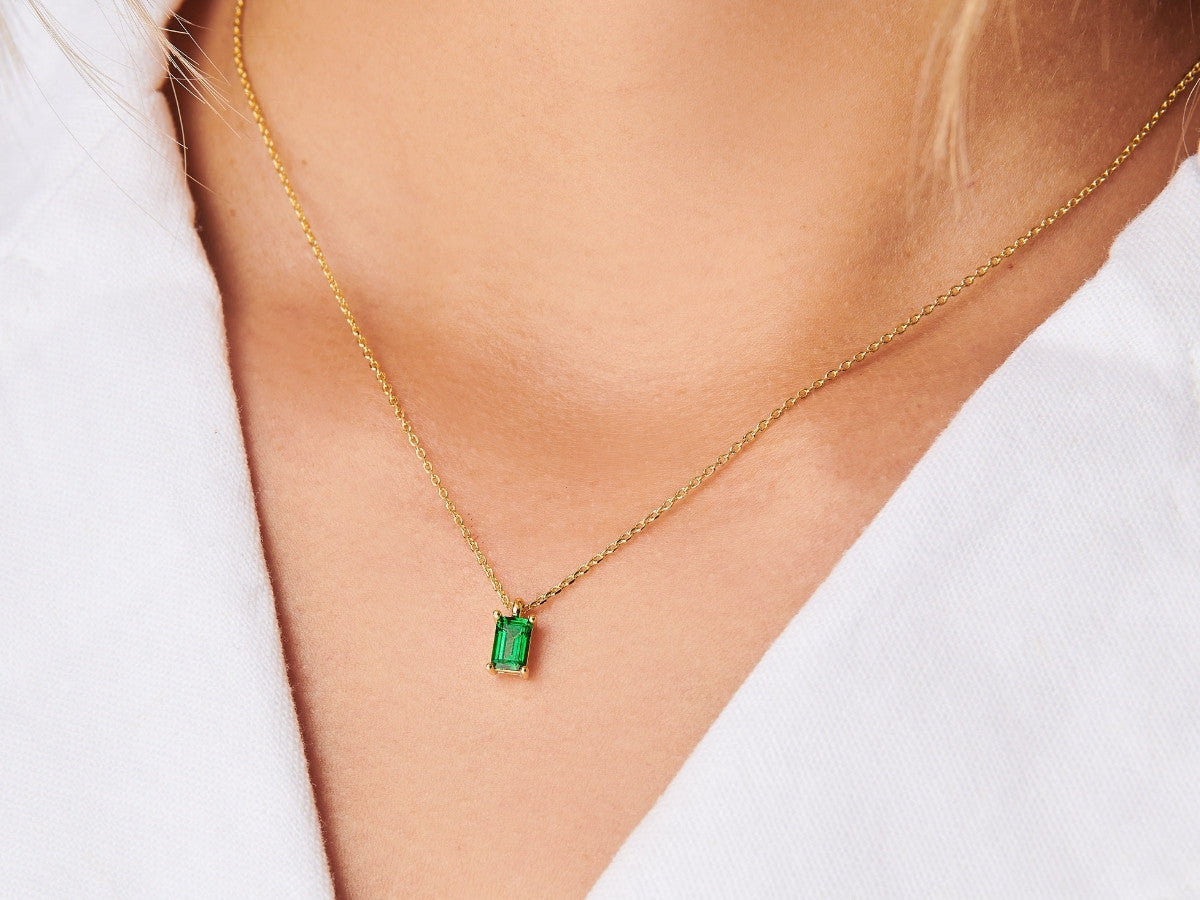 Emerald Necklaces | Sydney, Melbourne and Brisbane Made | Temple and Grace
